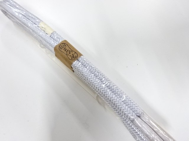 未使用品　正絹　手組帯締め